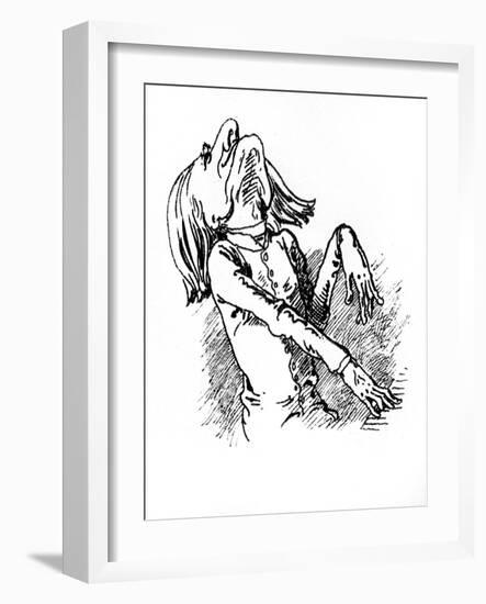 Franz Liszt - caricature-Janos Janko-Framed Giclee Print