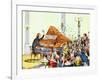 Franz Liszt during-Theodor Hosemann-Framed Giclee Print