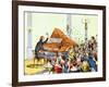 Franz Liszt during-Theodor Hosemann-Framed Giclee Print