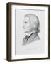 Franz Liszt, Engraved by Gonzenbach-Wilhelm Von Kaulbach-Framed Giclee Print