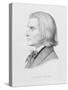 Franz Liszt, Engraved by Gonzenbach-Wilhelm Von Kaulbach-Stretched Canvas