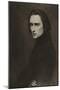 Franz Liszt, Hungarian Composer-Ary Scheffer-Mounted Giclee Print