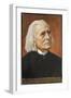 Franz Liszt Hungarian Musician-null-Framed Art Print