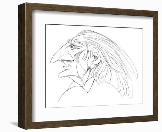 Franz Liszt, Hungarian pianist and composer, 22 October 1811 - 31 July 1886-Neale Osborne-Framed Giclee Print