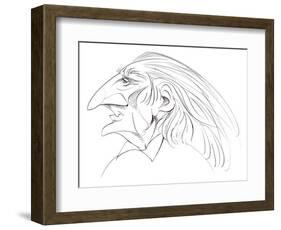 Franz Liszt, Hungarian pianist and composer, 22 October 1811 - 31 July 1886-Neale Osborne-Framed Giclee Print