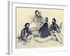 Franz Liszt Hungarian pianist-Josef Kriehuber-Framed Giclee Print