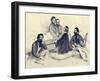 Franz Liszt Hungarian pianist-Josef Kriehuber-Framed Giclee Print