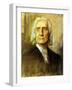 Franz Liszt old portrait-Franz Seraph von Lenbach-Framed Giclee Print