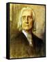 Franz Liszt old portrait-Franz Seraph von Lenbach-Framed Stretched Canvas