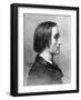 Franz Liszt - portrait-Henri Lehmann-Framed Giclee Print
