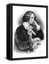 Franz Liszt - portrait-Josef Kriehuber-Framed Stretched Canvas