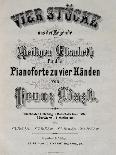 Title Page of Score for Legend of St. Elizabeth-Franz Liszt-Giclee Print