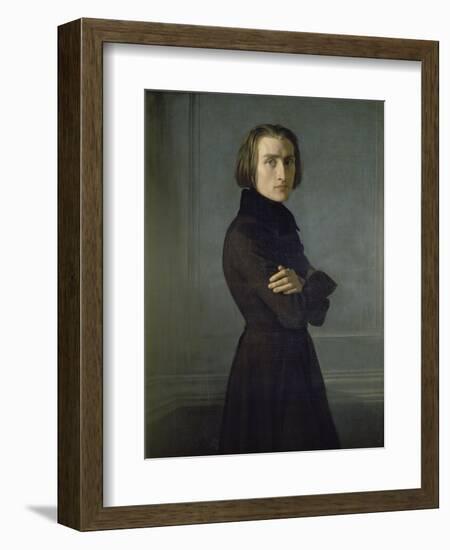 Franz Liszt-Henri Lehmann-Framed Giclee Print