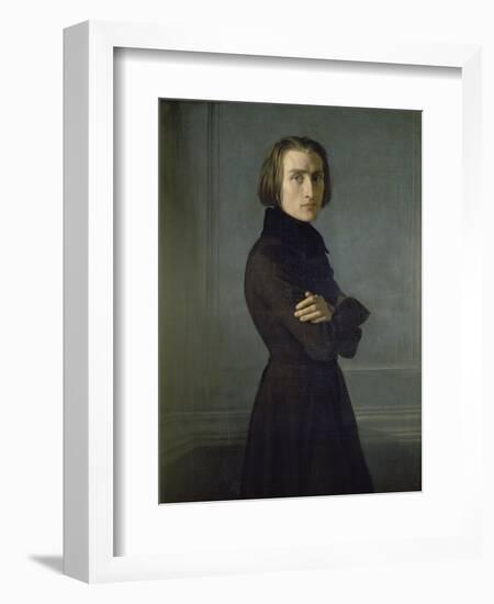 Franz Liszt-Henri Lehmann-Framed Giclee Print