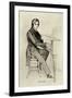 Franz Liszt-null-Framed Art Print