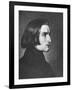 Franz Liszt-Franz Xaver Winterhalter-Framed Giclee Print