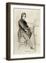 Franz Liszt-null-Framed Art Print