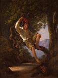 A Young Boy Climbing a Tree, 1820s-Franz Ludwig Catel-Giclee Print