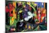 Franz Marc Abstract with Cattle Art Print Poster-null-Mounted Poster