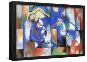 Franz Marc Bull Art Print Poster-null-Framed Poster