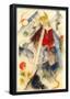 Franz Marc Sketch of the Brenner Road Art Print Poster-null-Framed Poster