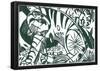 Franz Marc Tiger Art Print Poster-null-Framed Poster