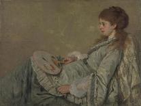 Portrait of the Artist's Wife, 1872-1873-Franz Otto Scholderer-Giclee Print