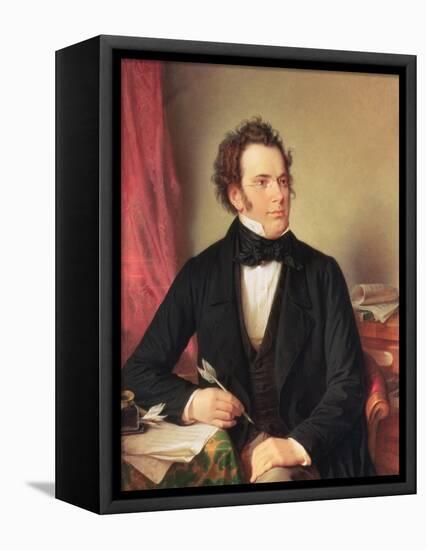 Franz Peter Schubert (1797-1828)-Wilhelm August Rieder-Framed Stretched Canvas