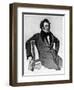 Franz Peter Schubert, Austrian Composer, 1825-Wilhelm August Rieder-Framed Giclee Print