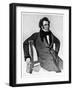 Franz Peter Schubert, Austrian Composer, 1825-Wilhelm August Rieder-Framed Giclee Print