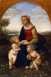 Virgin and Child with John the Baptist as a Boy, Early 19th Century-Franz Pforr-Stretched Canvas