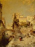 Overlooking Amalfi-Franz Richard Unterberger-Giclee Print