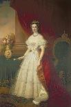 Empress Elizabeth of Bavaria-Franz Russ-Framed Giclee Print