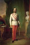 Franz Joseph I, Emperor of Austria and King of Hungary-Franz Russ-Framed Stretched Canvas