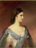 Portrait De Elisabeth De Wittelsbach (1837-1898) (Sissi Ou Sisi), Imperatrice D'autriche (1854-18-Franz Schrotzberg-Giclee Print