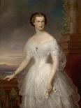 Empress Elizabeth of Bavaria (1837-98) as a Young Woman-Franz Schrotzberg-Giclee Print