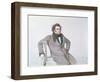 Franz Schubert (1797-1828), 1825 (W/C on Paper)-Wilhelm August Rieder-Framed Giclee Print