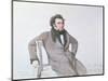 Franz Schubert (1797-1828), 1825 (W/C on Paper)-Wilhelm August Rieder-Mounted Giclee Print