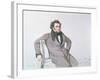 Franz Schubert (1797-1828), 1825 (W/C on Paper)-Wilhelm August Rieder-Framed Giclee Print