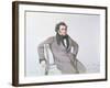 Franz Schubert (1797-1828), 1825 (W/C on Paper)-Wilhelm August Rieder-Framed Giclee Print