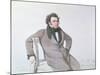 Franz Schubert (1797-1828), 1825 (W/C on Paper)-Wilhelm August Rieder-Mounted Giclee Print