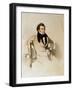 Franz Schubert (1797-1828) Watercolour 1825.-Wilhelm August Rieder-Framed Giclee Print