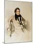 Franz Schubert (1797-1828) Watercolour 1825.-Wilhelm August Rieder-Mounted Giclee Print