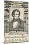 Franz Schubert and Music-null-Mounted Art Print