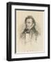 Franz Schubert Austrian Composer-null-Framed Art Print