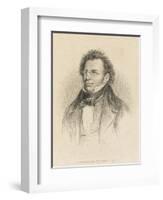 Franz Schubert Austrian Composer-null-Framed Art Print