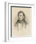 Franz Schubert Austrian Composer-null-Framed Art Print