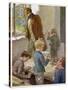 Franz Schubert Austrian Musician Working as a Schoolteacher-H. Schubert-Stretched Canvas