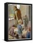 Franz Schubert Austrian Musician Working as a Schoolteacher-H. Schubert-Framed Stretched Canvas