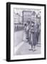 Franz Schubert Listens to His Music in the Streets of Vienna-Charles Mills Sheldon-Framed Giclee Print